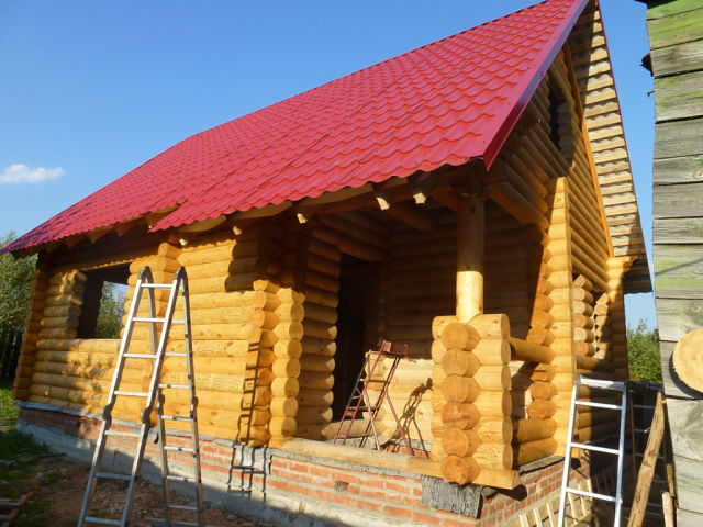 Построили дом в д Пигасово Камешковский район